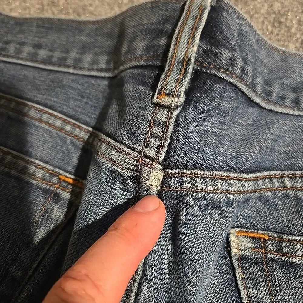 J Crew Denim Jeans Mens 33x30 Blue The Driggs Straight 5 Pocket Casual